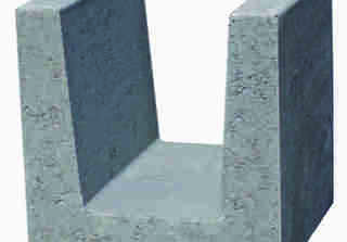 Betónový žľab  40x40x40